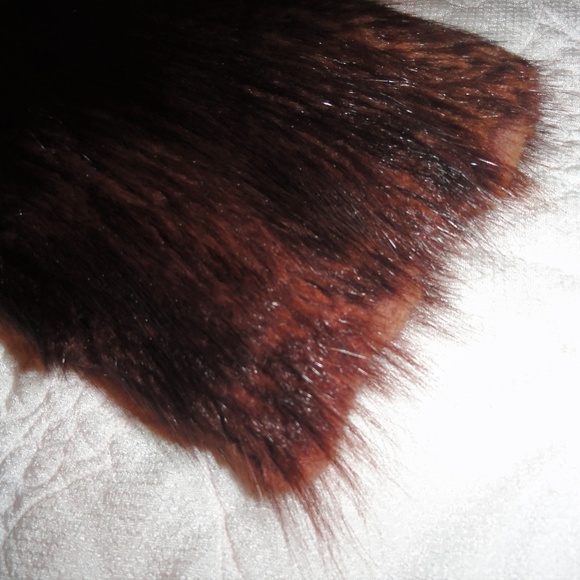 Vintage Glossy Chocolate Brown Mink Jacket Fur - Picture 3 of 7